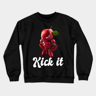 Kick it - design Crewneck Sweatshirt